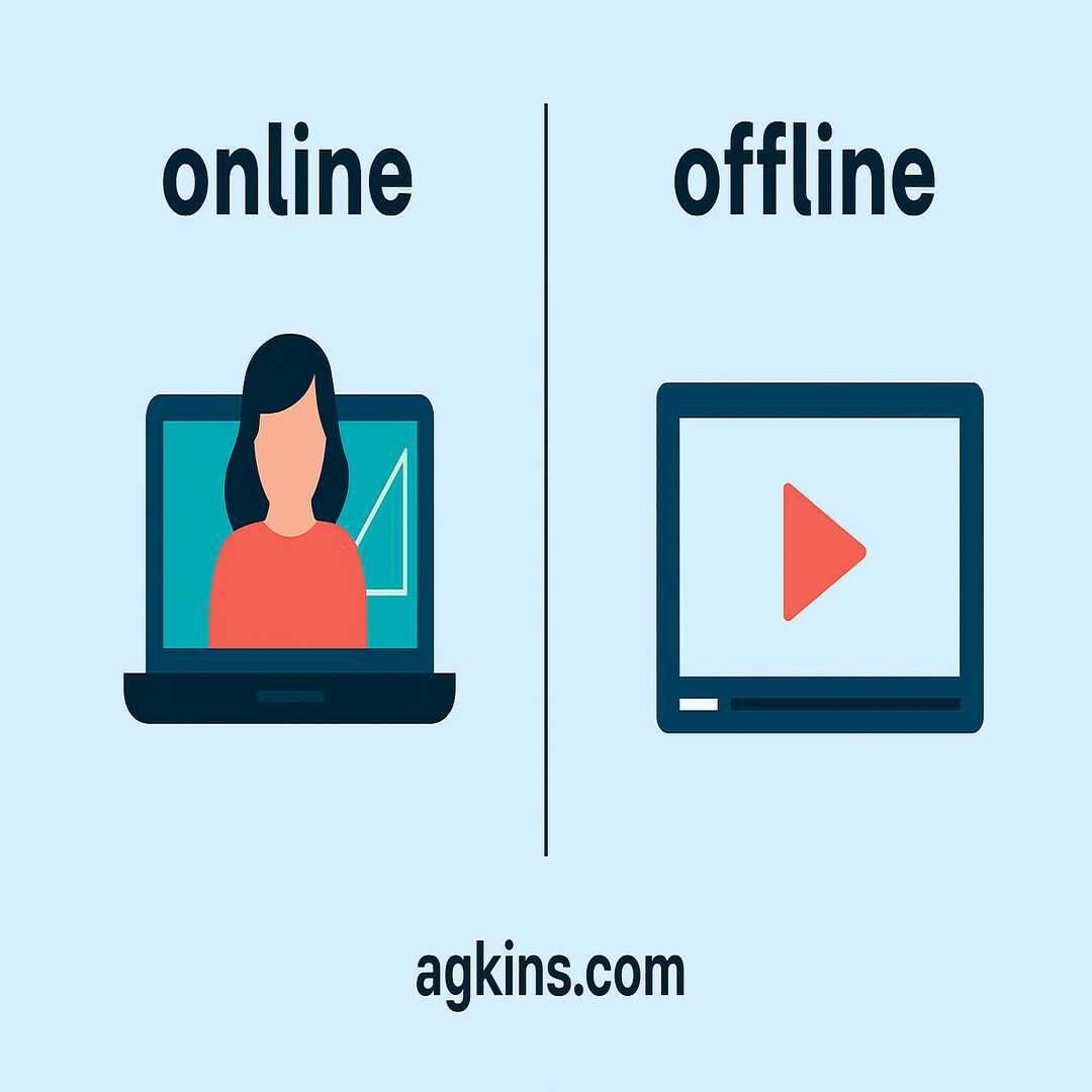 تفاوت کلاس آنلاین و آفلاین، کدام یک بهتر است؟