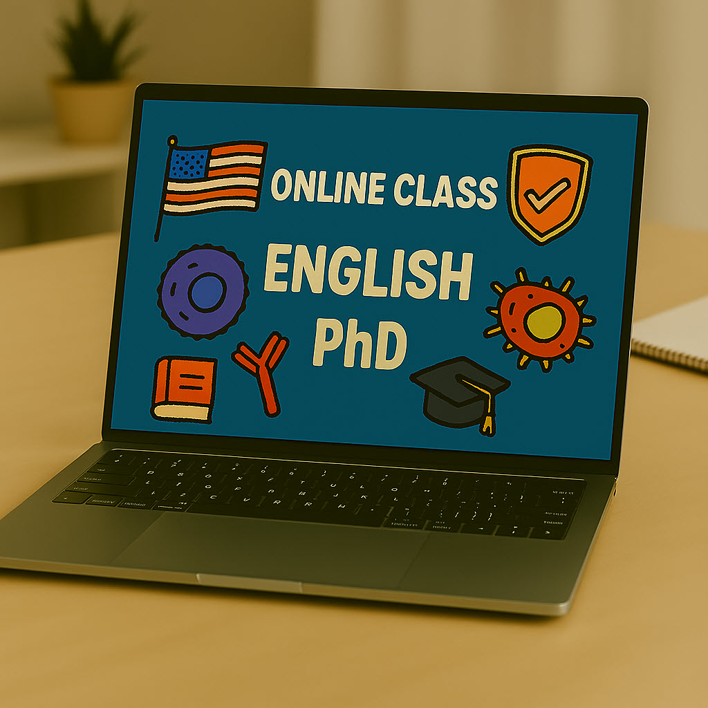 زبان انگلیسی(کلاس آنلاین)
